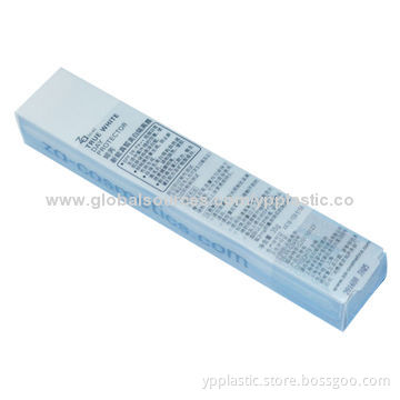 Plastic foldable box for cosmetic